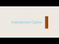 Learn How a Substitution Cipher Works with Engaging Animation 🔐