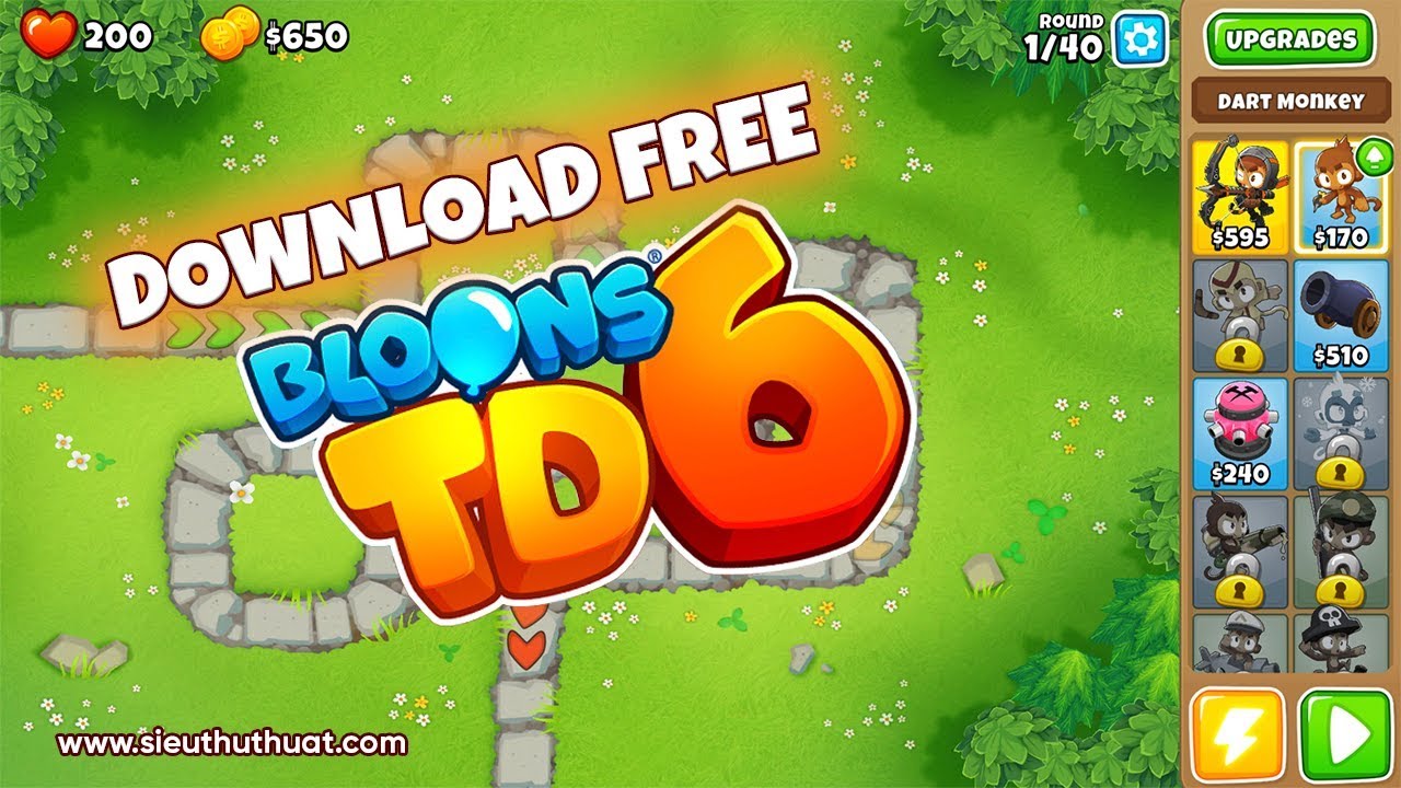 bloons tower defense 6 free download