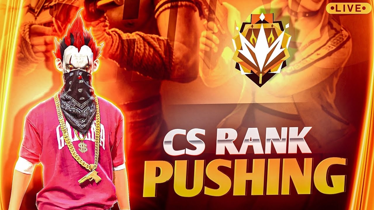 Free fire live cs rank push #freefirelive - YouTube
