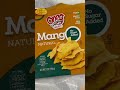 Dried mango infested with worms