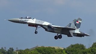 CORAK BARU PESAWAT TEMPUR SUKHOI SU-27SKM TNI ANGKATAN UDARA SKADRON UDARA 11