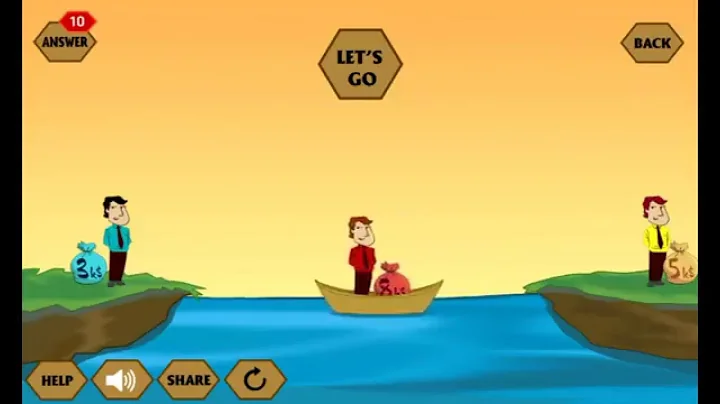 River Crossing IQ Logic 11 Solution (Easy)