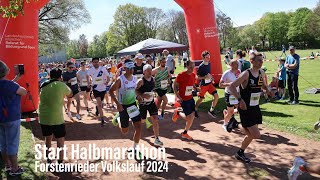 Forstenrieder Volkslauf 2024: Start Halbmarathon am 13.04.2024