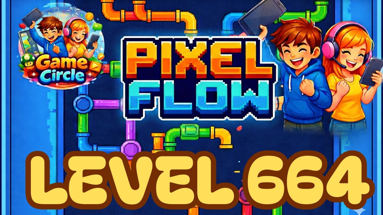 Pixel flow©  - Level 664 - solution