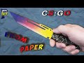 How to make a paper knife 🗡️ PARACORD from CS GO. PARACORD KNIFE CS: GO. DIY paper knife.