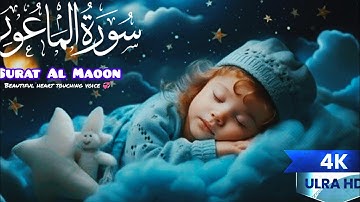 Surat Al-Ma'un (The Small Kindnesses) سورة الماعون •°•by Qari Abdul Wahab Chang 