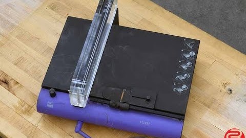 Powis Parker Fastback Scoring / Creasing Machine