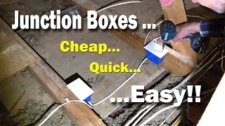 How to make a junction box  wire splicing