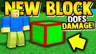 *NEW* DAMAGE BLOCK!!(free) | Build a boat for Treasure ROBLOX