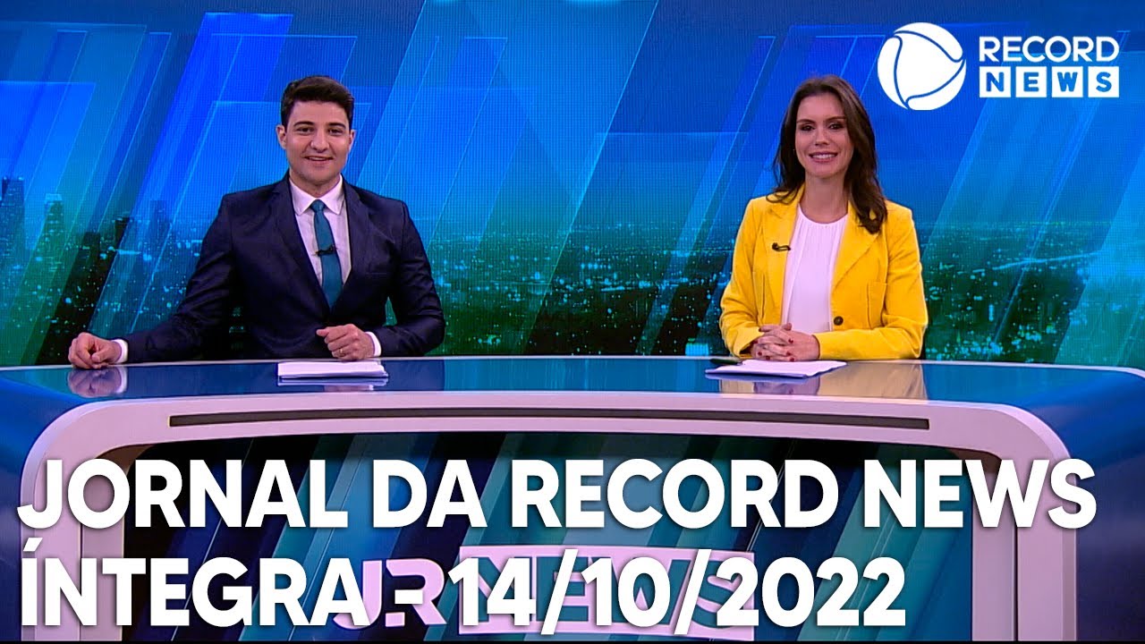 Jornal da Record News – 14/10/2022