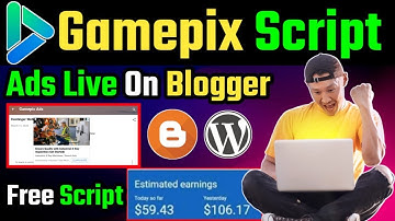 Gamepix Adsense Script | Gamepix Active Dashboard Loading Method |Earn From Gamepix Active Dashboard