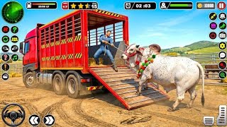 🚜 Real Farming Simulator 3D 🌾 | Tractor, Harvesting & Animals - Android Gameplay 🐄🐘 screenshot 5