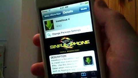 How To Get Installous From Cydia