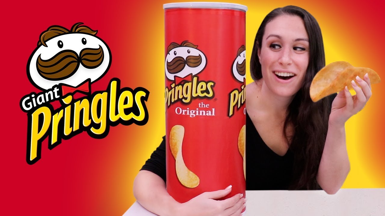 We MADE Giant Pringle’s | HellthyJunkFood