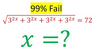 Nice Algebra Math Simplication| Find the Value of X|Math Olympiad Question