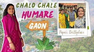 Chalo Chale Humare Gaon || Mandir Darshan || Papa’s Birthplace | Family Vlog
