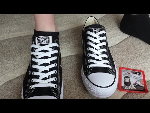 How To Lace Shoes Without A Bow - YouTube