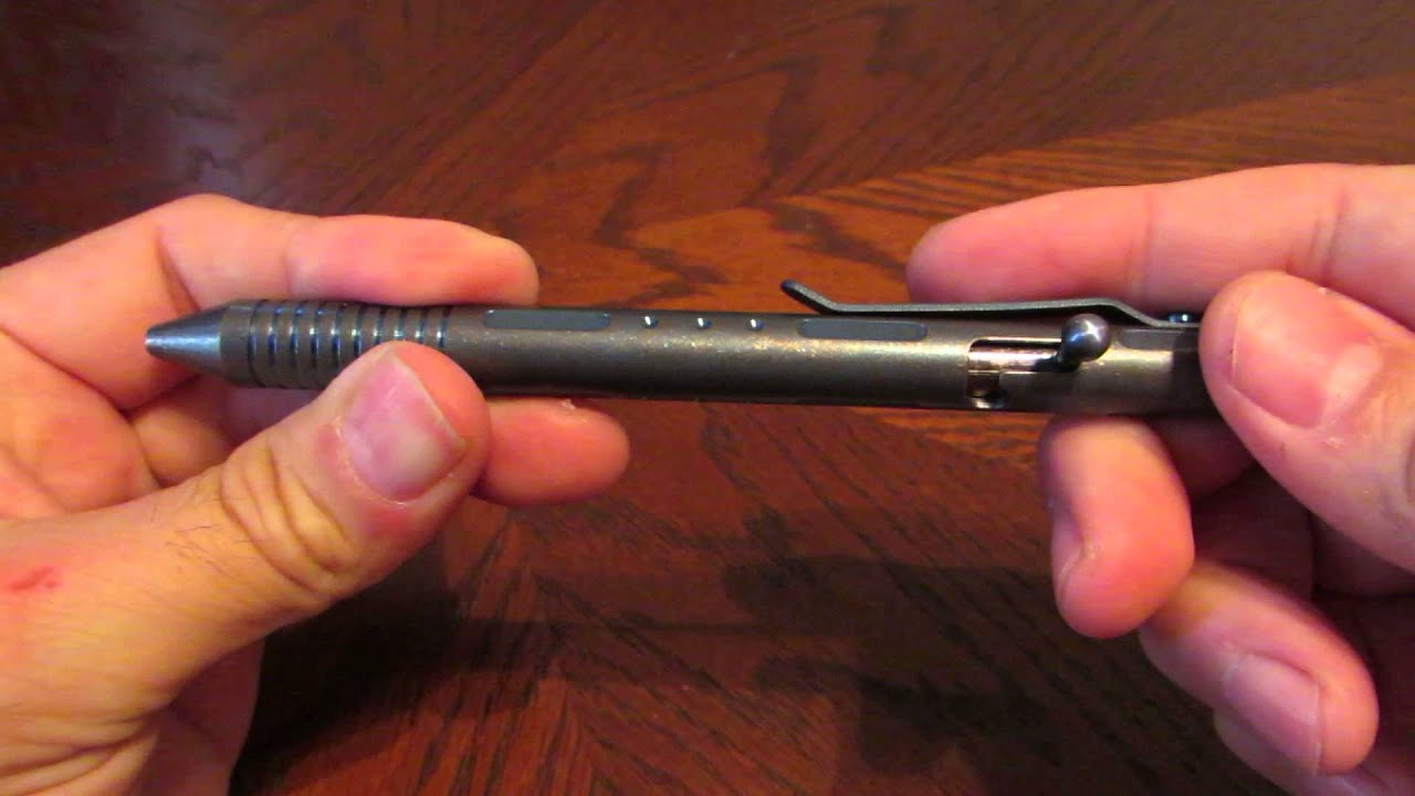 Fellhoelter TiBolt Pen Malfunction YouTube