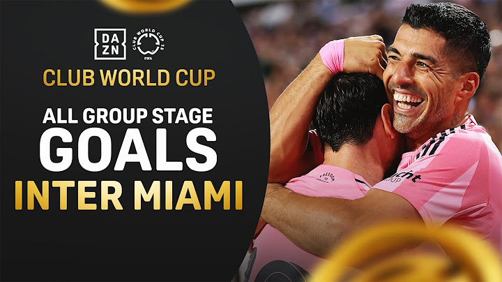 Lionel Messi & Inter Miami Group Stage Goals | FIFA Club World Cup Highlights