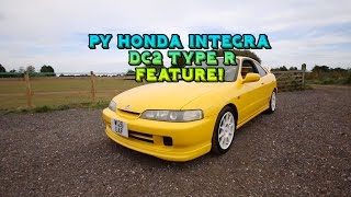 Beautiful Jdm Honda Integra Dc2 Type R In Yellow Youtube