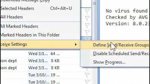 How to download only the headers of an email message