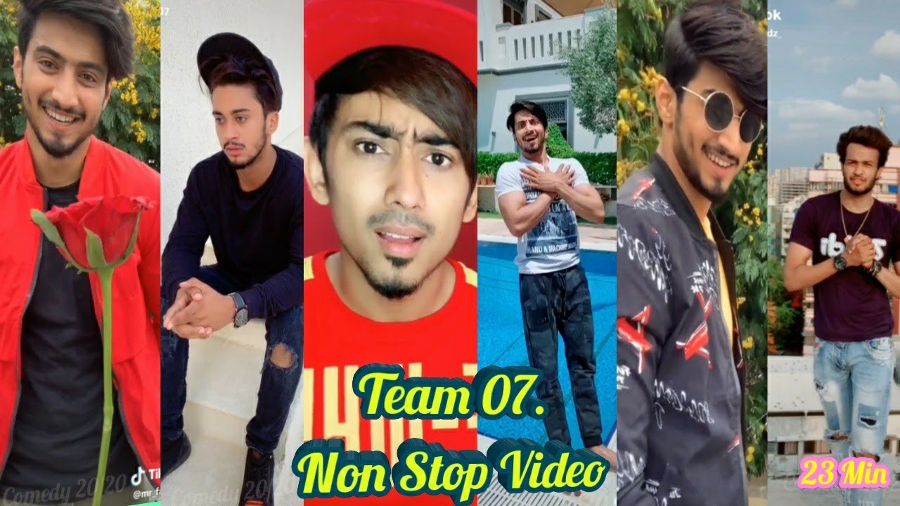 Tik Tok Musically Special Video Faisu and Team 07  Non Stop video 23 min