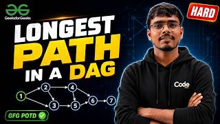 Longest Path in a DAG - GFG Problem of the Day | Java/C++/Python Solution