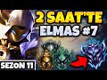 *S11 ÖZEL* KASSADİN İLE 2 SAAT'TE ELMAS'A NASIL ÇIKILIR #7 | KassadinsCreed