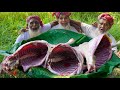 Mutton Biriyani For Homeless Bede Ethnic Group - Lamb Tehari Recipe Cooking In Village By Grandpa