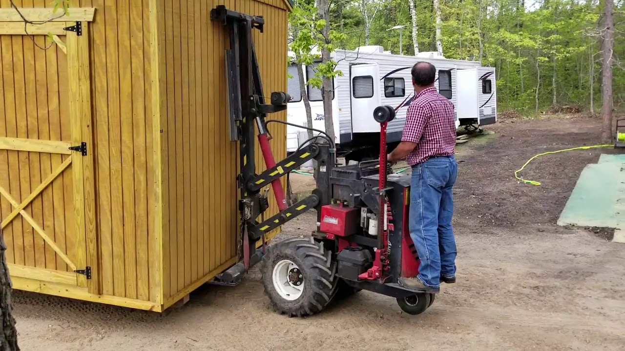 Old Hickory Shed Delivery - YouTube