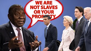 South Africa President Warns the West that Africa is not Your Property