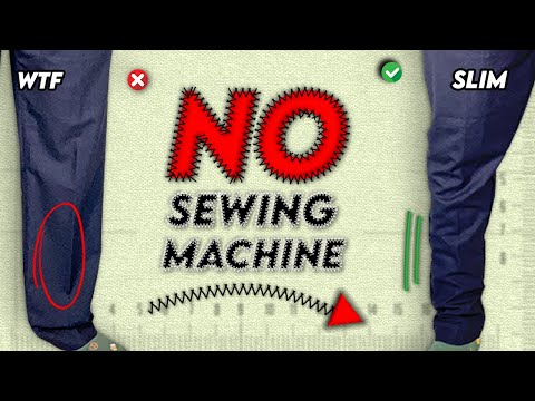 Video: 3 moduri de a țivni pantalonii cu mașina de cusut