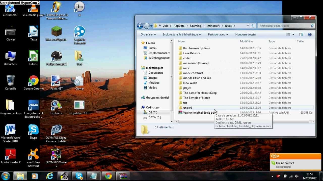 Tuto minecraft comment télécharger et installer une map 