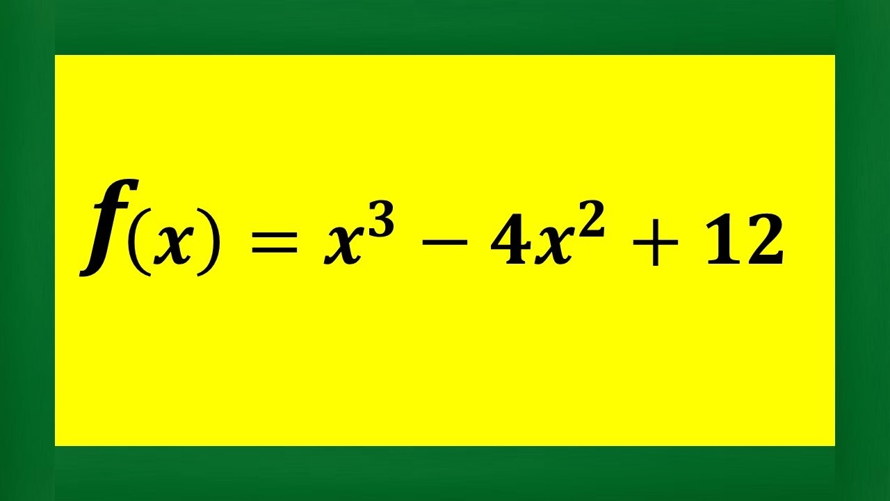 How To Solve This Function For The 3rd Root With Two Given Roots | Can ...