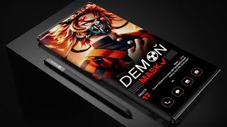 Demon Mask Anime Customization 2024 ⚡ Demon Slayer Anime Nova Launcher Setup 2024 By ‎@TechnoTrak screenshot 2