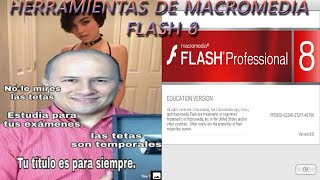 Herramientas de Macromedia flash