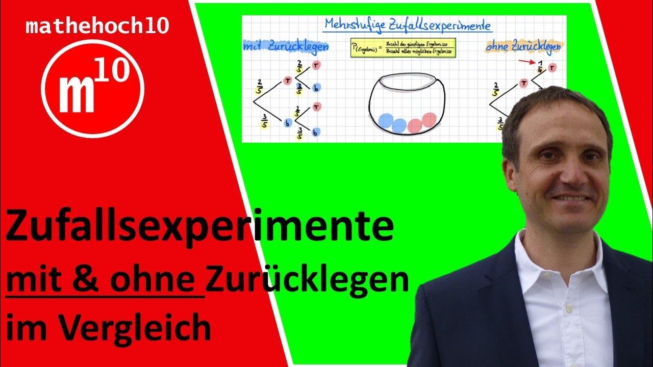 Mehrstufige Zufallsexperimente übungen Mit Lösungen