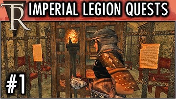 Morrowind Mod: Tamriel Rebuilt (Gameplay OpenMW) Imperial Legion Quests #1
