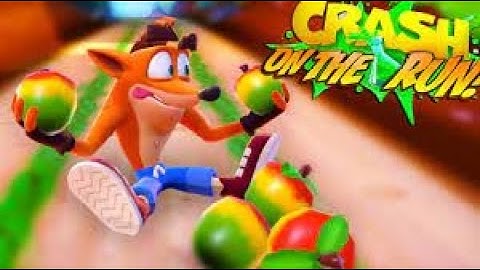 Crash On The Run SpeedRun Gameplay Android, iOS 4K