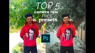 Top 5 Dark Moody camera raw presets Photoshop cc |free download| 2020 |