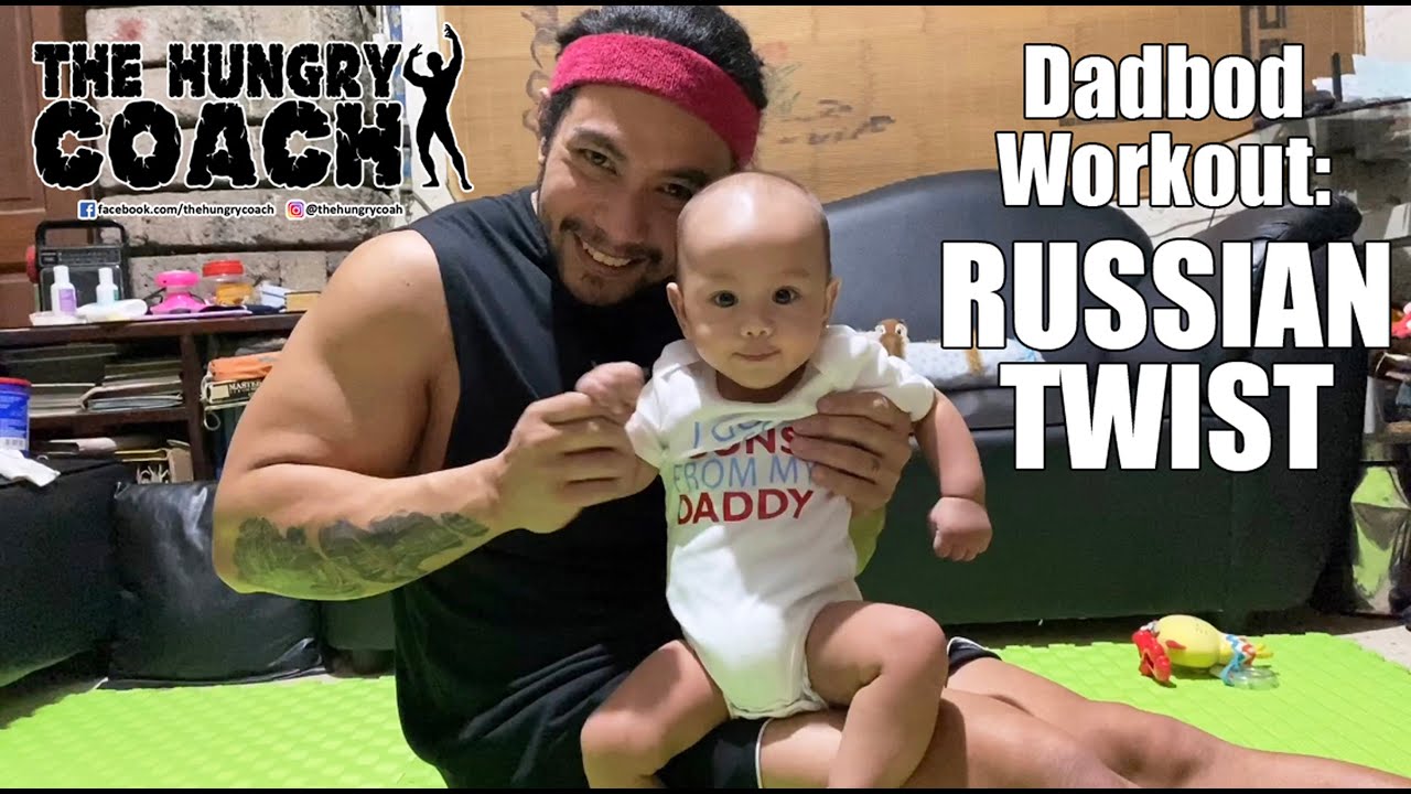 Dadbod Workout: Russian Twist | The Hungry Coach