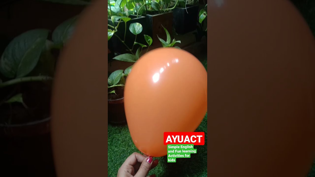 Tiger from balloon 5 mins craft 