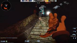 CS2 Zombie Escape Mode Map ze_serpentis_temple Full Gameplay (colateam server)