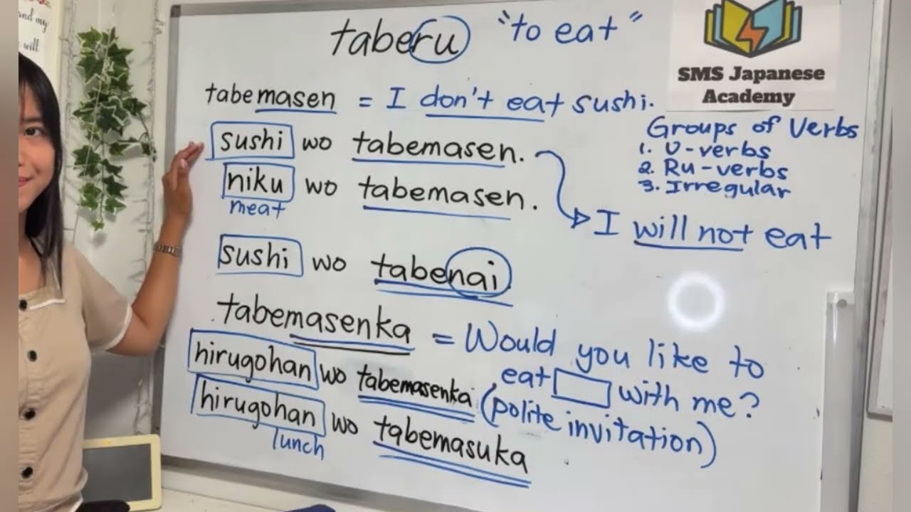 Japanese Verb Conjugation (Ru verbs / Group 2 verbs) | Part 2