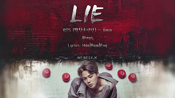 BTS (방탄소년단) — Jimin — LIE [Color Coded Lyrics Han|Rom|Eng]