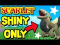 Pokemon scarlet but i can only use shinies