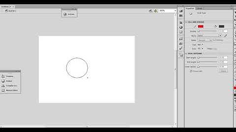How to animate / move shapes in adobe flash cs6