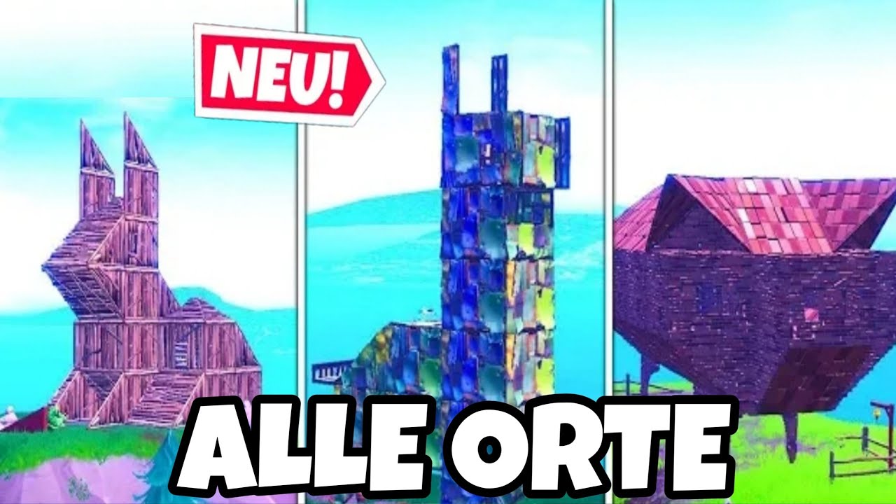 fortnite besuche einen holzhasen steinschwein metalllama woche 6 season 8 - fortnite holzhase steinschwein und metalllama