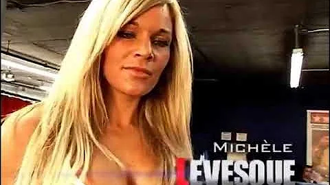MICHELE LEVESQUE surprises MMA Fighters taking the...