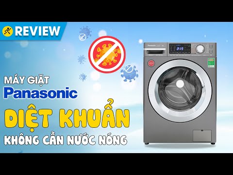 Máy giặt Panasonic Inverter 9 KG: diệt khuẩn không cần nước nóng (NA-V90FX1LVT) • Điện máy XANH